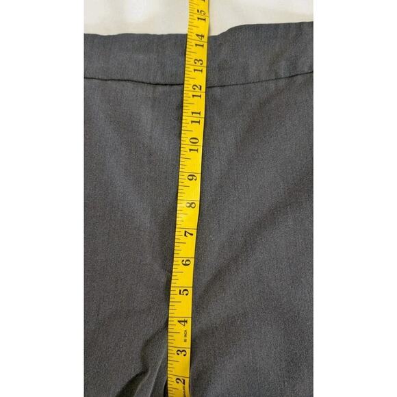 Avenue Womens Plus Size Super Stretch Trousers Ankle Pants Gray US SZ30P - Picture 11 of 12